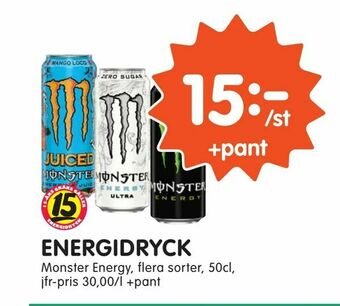 Tempo Energidryck erbjuda