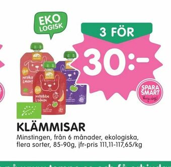 Tempo Klämmisar erbjuda