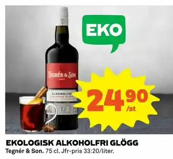 Coop Ekologisk alkoholfri glögg erbjuda