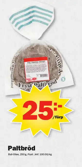 Pekås Paltbröd erbjuda