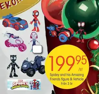 Spidey and his Amazing Friends fi gure & Vehicle
