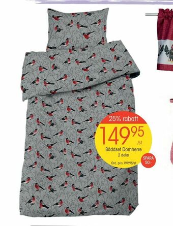 EKO Bäddset Domherre erbjuda