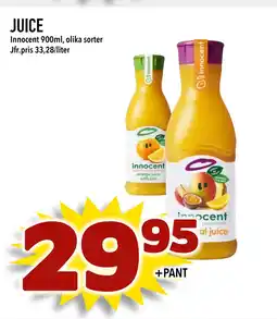 Nya Pulsen JUICE erbjuda