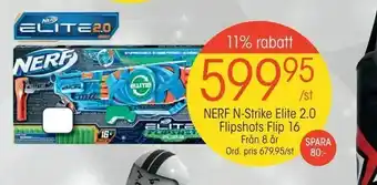 EKO NERF N-Strike Elite 2,0 Flipshots Flip 16 erbjuda