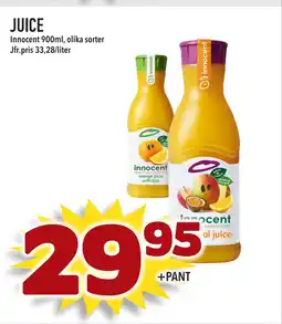 Supergrossen JUICE erbjuda