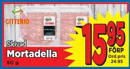 Supergrossen Mortadella erbjuda