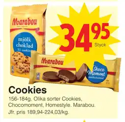 Matöppet Cookies erbjuda