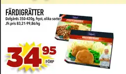 Matdax FÄRDIGRÄTTER erbjuda
