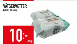 Matdax VÅTSERVETTER erbjuda