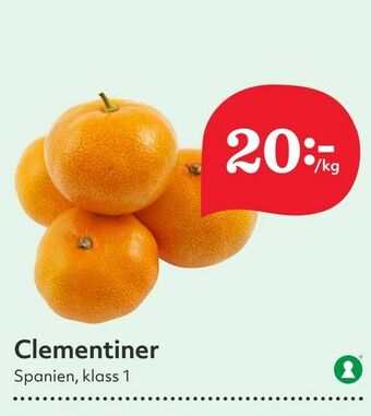 Hemköp Clementiner erbjuda