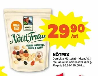 Stora Coop Nötmix erbjuda