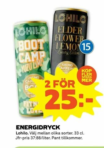 Stora Coop Energidryck erbjuda