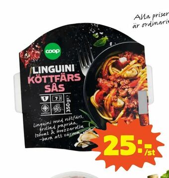 Coop Pasta Bolognese erbjuda
