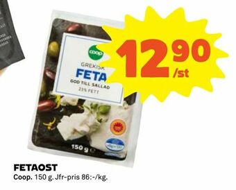 Coop Fetaost erbjuda