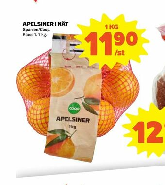 Coop Apelsiner i nät erbjuda
