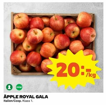 Coop Extra Äpple royal gala erbjuda