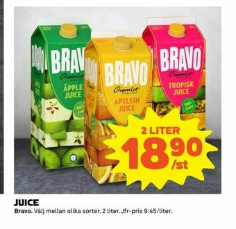 Coop Extra Juice erbjuda
