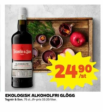 Coop Extra Ekologisk alkoholfri glögg erbjuda