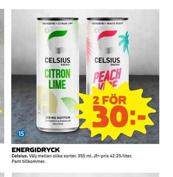 Coop Extra Energidryck erbjuda