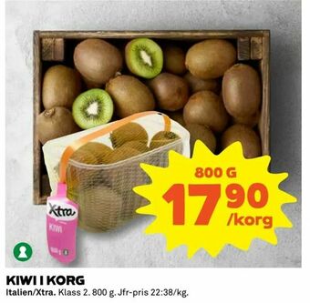Coop Extra Kiwi i korg erbjuda