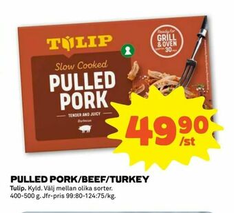 Coop Forum Pulled pork/beef/turkey erbjuda