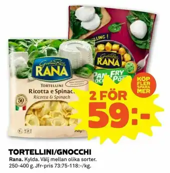 Coop Forum Tortellini/gnocchi erbjuda