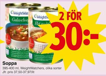 Matöppet Soppa erbjuda