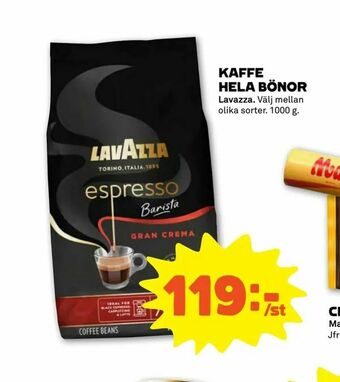 Stora Coop Kaffe hela bönor erbjuda