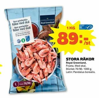 Stora Coop STORA RÄKOR erbjuda