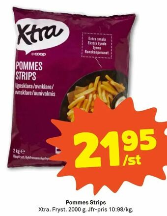 Stora Coop Pommes Strips erbjuda