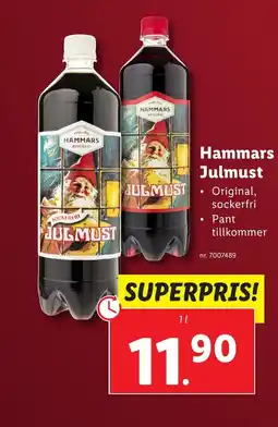 Lidl Hammars Julmust erbjuda