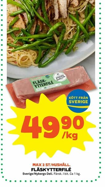 Stora Coop Fläskytterfilé erbjuda