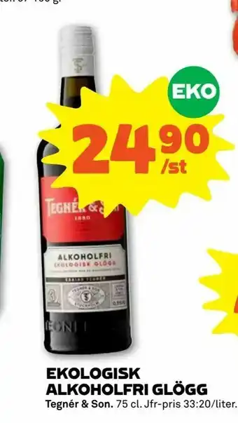 Stora Coop Ekologisk alkoholfri glögg erbjuda