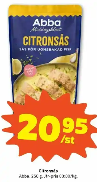 Citronsås