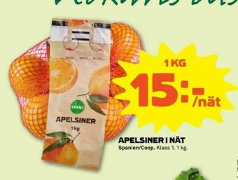 Stora Coop APELSINER I NÄT erbjuda