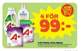 Stora Coop Tvättmedel/sköljmedel erbjuda