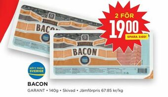 Willys Bacon erbjuda