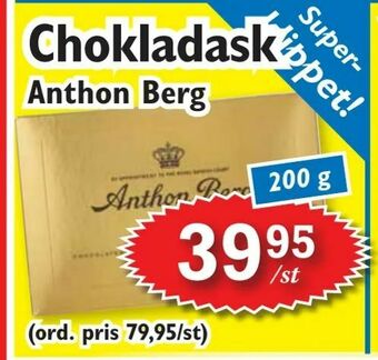 T-jarlen Chokladask erbjuda
