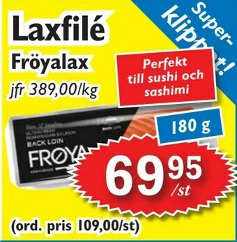 T-jarlen Laxfilé erbjuda