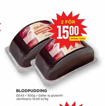Willys Blodpudding erbjuda