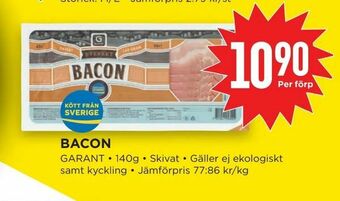 Willys Hemma Bacon erbjuda