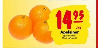 City Gross Apelsiner erbjuda