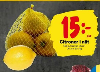 Citroner i nät