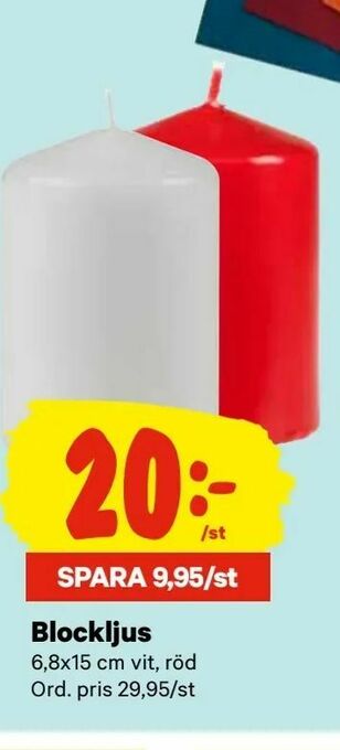 City Gross Blockljus erbjuda