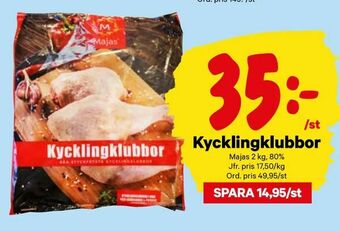 City Gross Kycklingklubbor erbjuda