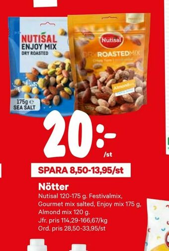 City Gross Nötter erbjuda