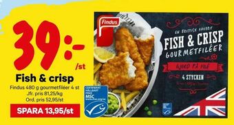 City Gross Fish & crisp erbjuda