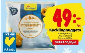 City Gross Kycklingnuggets erbjuda