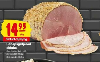 City Gross Senapsgriljerad skinka erbjuda