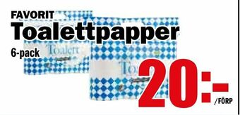 Matdax Toalettpapper erbjuda